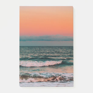 Sonnenuntergang über Meer Post-it Klebezettel