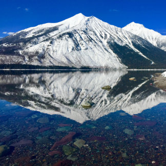 Sonnenuntergang über Montana Mitteilungskarte
