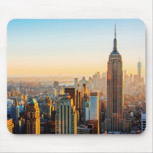 Sonnenuntergang über New York Mousepad