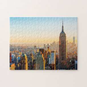 Sonnenuntergang über New York Puzzle
