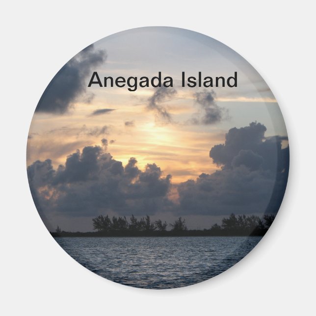 Sonnenuntergang über Pomato Point Magnet (Vorne)