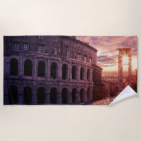 Sonnenuntergang über Rom Kolosseum in Rom