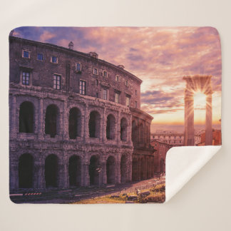 Sonnenuntergang über Rom Kolosseum Sherpadecke