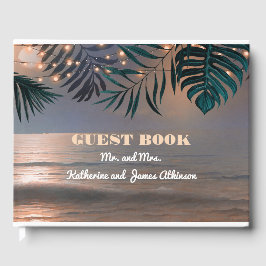 Sonnenuntergang und Hochzeit in Urlaubsort Palmlic Gästebuch