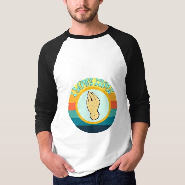 Sonnenuntergang und italienische Vibes T-Shirt (Vorderseite)