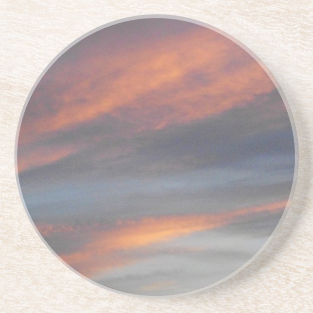 Sonnenuntergang Untersetzer (Vorne)