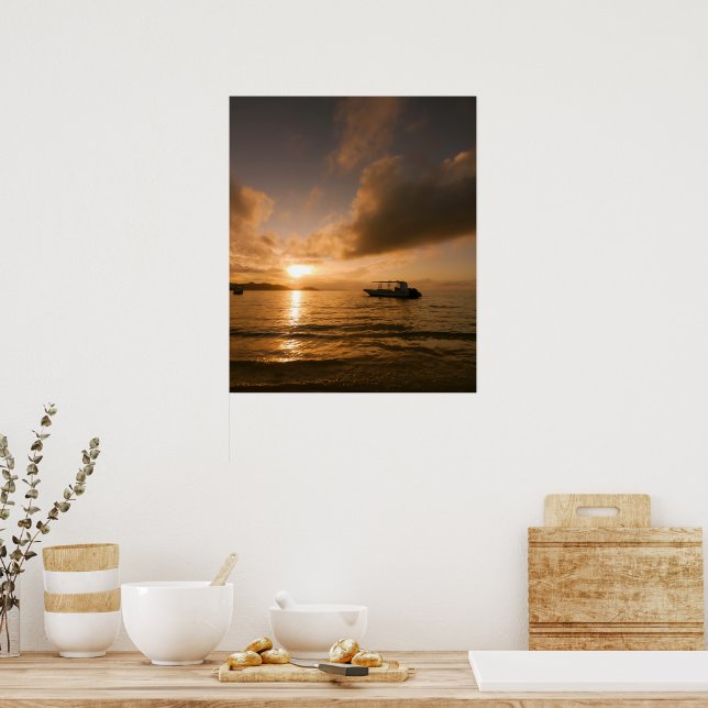 Sonnenuntergang von Ishigaki Poster (Küche)