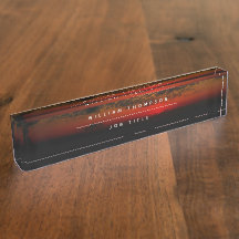 Sonnenuntergang vor dem Sturm