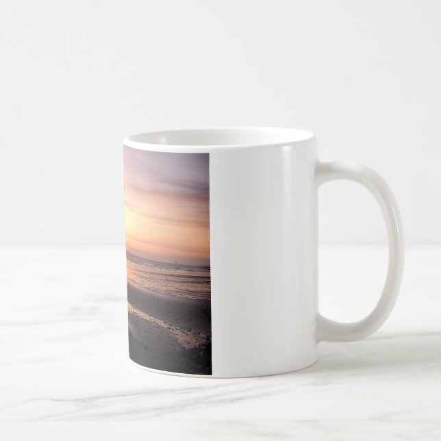 Sonnenuntergang-Waren Kaffeetasse (Rechts)