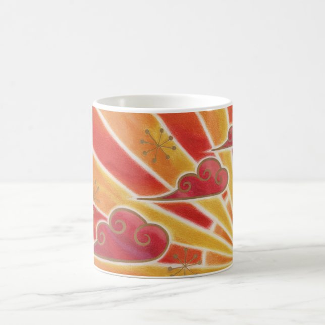 Sonnenuntergang "weite" Tasse (Mittel)