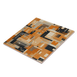 Sonnenuntergang Whispers Apricot Abstrakt Delikate Fliese