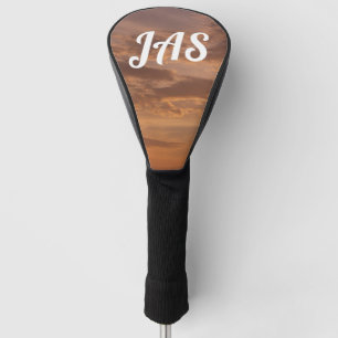 Sonnenuntergang Wolken II Pastel Abstrakte Natur Golf Headcover
