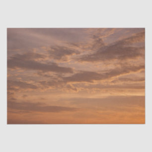 Sonnenuntergang Wolken II Pastel Abstrakte Natur Seidenpapier