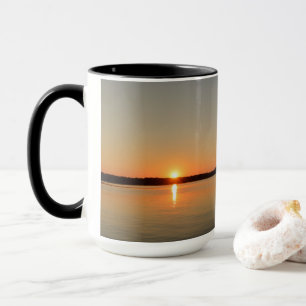 Sonnenuntergänge am Foto Tasse