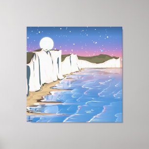 Sonnenuntergänge am Meer Leinwanddruck