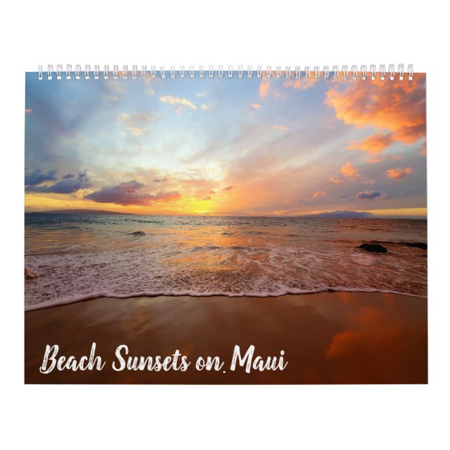 Sonnenuntergänge auf Maui Kalender (Titelbild)