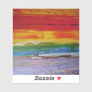 Sonnenuntergänge Aufkleber