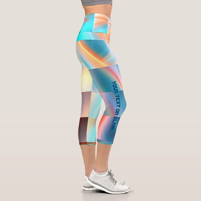 Sonnenuntergänge Capri Leggings (Rechts)