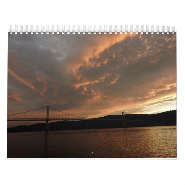 Sonnenuntergänge im der Hudson-Tal Kalender (Titelbild)