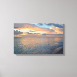 Sonnenuntergänge im Wasser Leinwanddruck