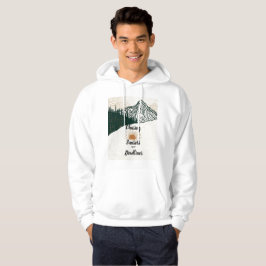 Sonnenuntergänge jagen, nicht Fristen Berg Wanderl Hoodie