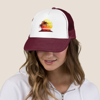 Sonnenuntergänge sind eine Brise Truckerkappe