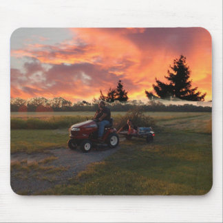 Sonnenuntergangfahrt Mousepad