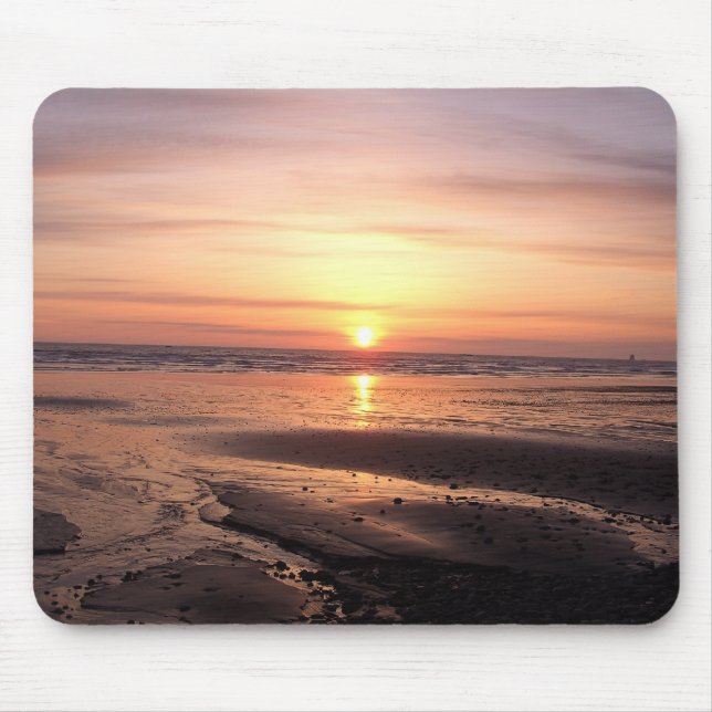 SonnenuntergangMausunterlage Mousepad (Vorne)