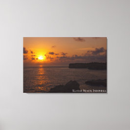 Sonnenuntergangs-Dämmerung-Dämmerlicht-Schatten-La Leinwanddruck
