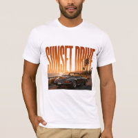 Sonnenuntergangs-Fahrt Luxus-Straßen-Trip Grafik