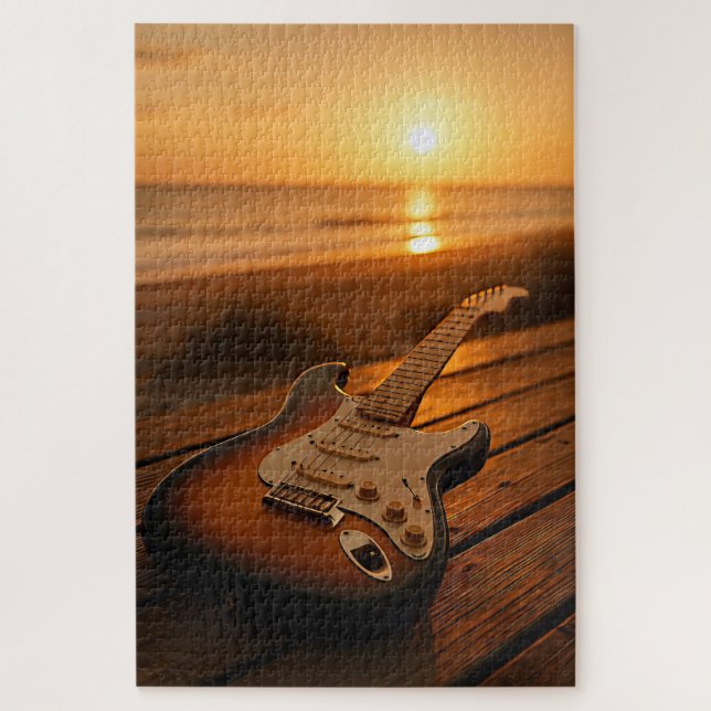 Sonnenuntergangs-Melodie Puzzle (Vertikal)