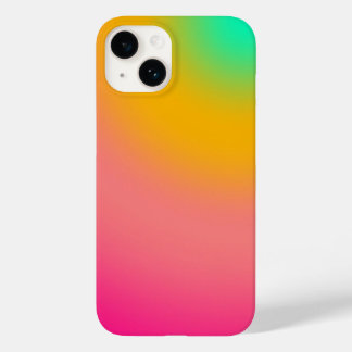 Sonnenuntergangs-Neon-Verlauf Case-Mate iPhone 14 Hülle