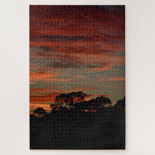 Sonnenuntergangs-Puzzle Puzzle