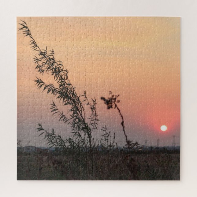 Sonnenuntergangs-Sass-Puzzle Puzzle (Vertikal)