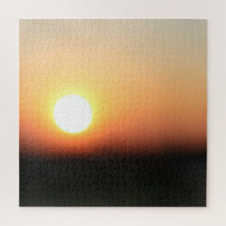 Sonnenuntergangs-Schlieren-Puzzle Puzzle
