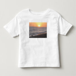 Sonnenuntergangs-Surfer Kleinkind T-shirt