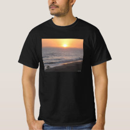 Sonnenuntergangs-Surfer T-Shirt