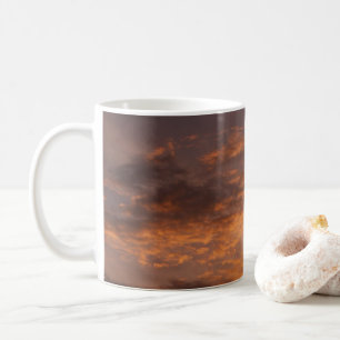 Sonnenuntergangs Wolken I Farbige Himmel Fotografi Kaffeetasse