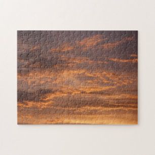 Sonnenuntergangs Wolken I Farbiger Himmel Fotograf Puzzle