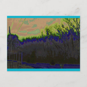 SONNENUNTERGANGSBACH POSTKARTE