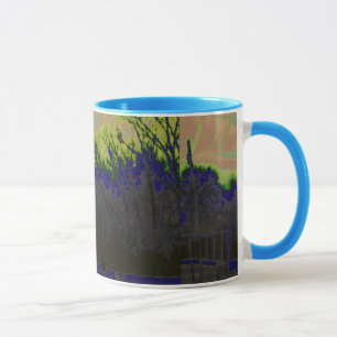 Sonnenuntergangsbach Tasse