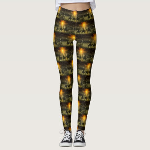 Sonnenuntergangschatten 3 kluge leggings