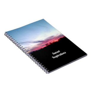 Sonnenuntergangsfotografie   Notebook Notizblock
