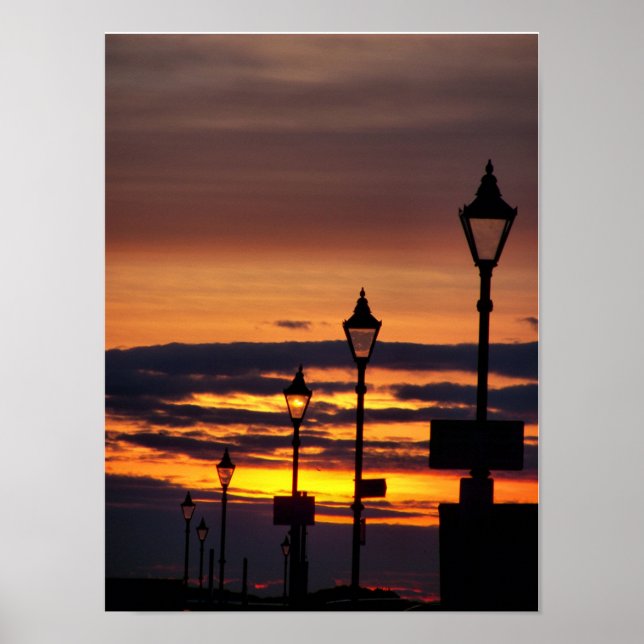 SONNENUNTERGANGSHIMMEL POSTER (Vorne)