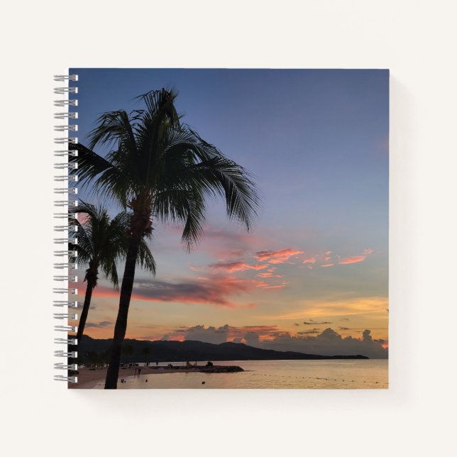Sonnenuntergangsnotizen: Tägliche Essentials Notizbuch (Vorderseite)