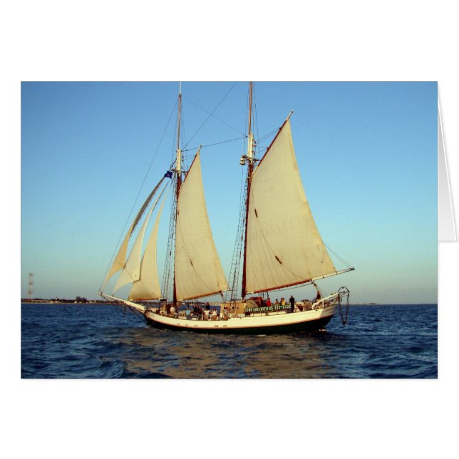 Sonnenuntergangsschiff (Vorderseite (Horizontal))