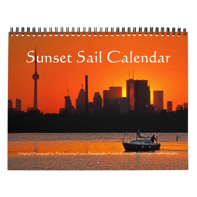Sonnenuntergangssegel Kalender (Titelbild)
