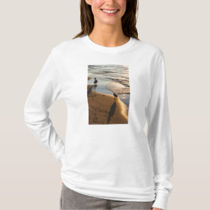 Sonnenuntergangsspaziergang mit Mummy Langarm T-Sh T-Shirt