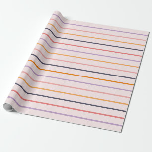 Sonnenuntergangsstreifen Geschenkpapier