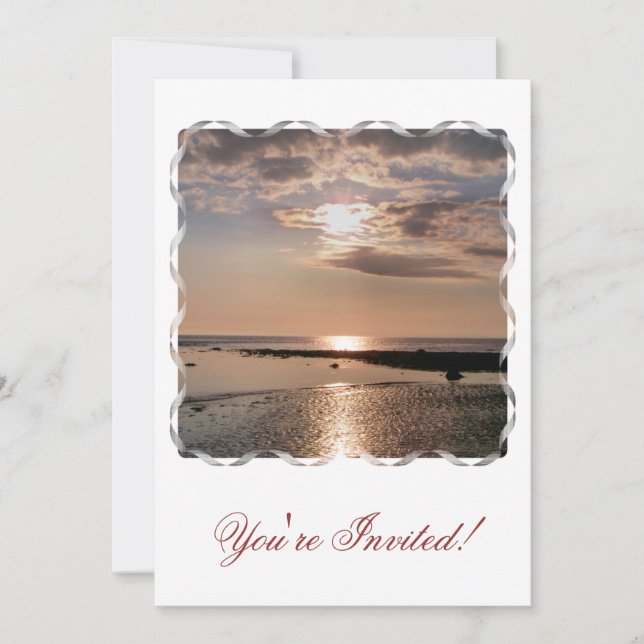 SONNENUNTERNEHMEN EINLADUNG (Vorderseite)